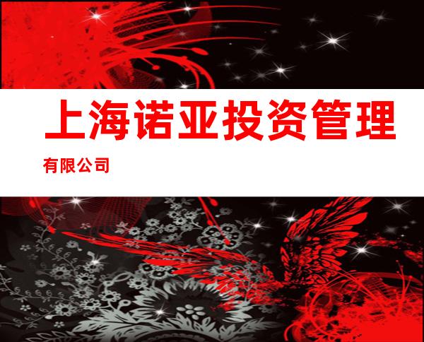 上海诺亚投资管理有限公司