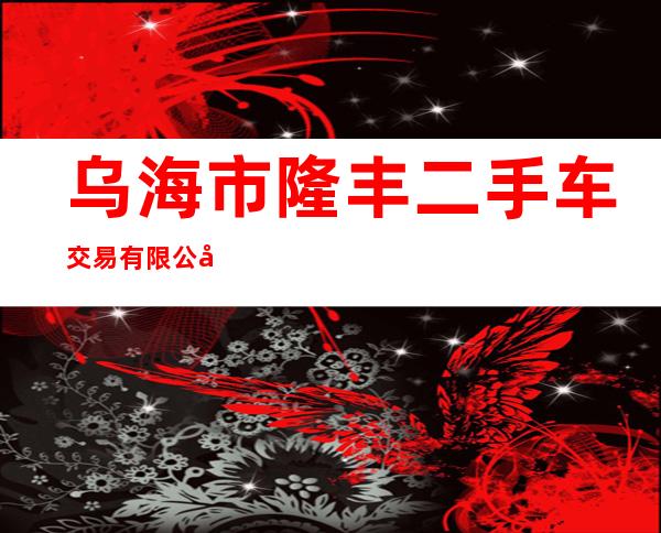 乌海市隆丰二手车交易有限公司