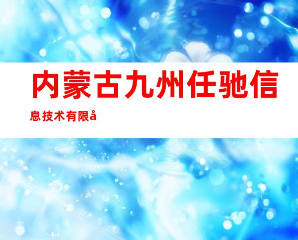 内蒙古九州任驰信息技术有限公司