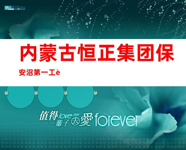 内蒙古恒正集团保安沼第一工贸有限公司
