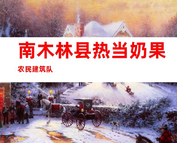 南木林县热当奶果农民建筑队