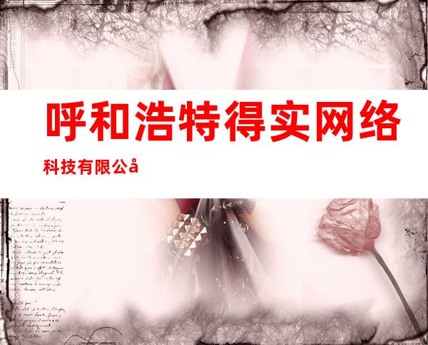 呼和浩特得实网络科技有限公司