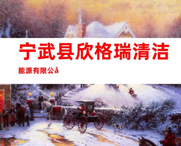 宁武县欣格瑞清洁能源有限公司