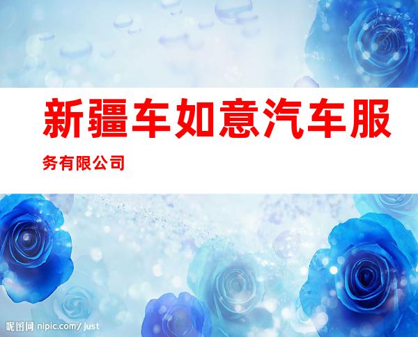 新疆车如意汽车服务有限公司