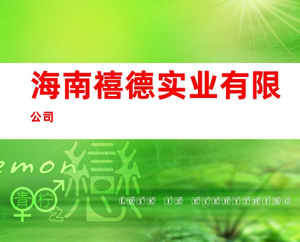 海南禧德实业有限公司