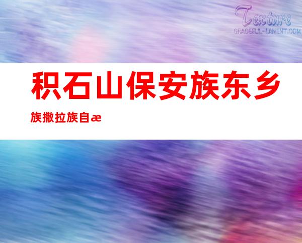 积石山保安族东乡族撒拉族自治县农村信用合作联社