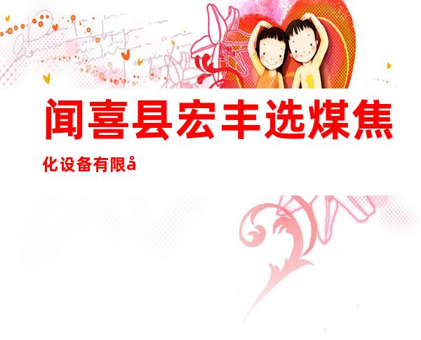 闻喜县宏丰选煤焦化设备有限公司